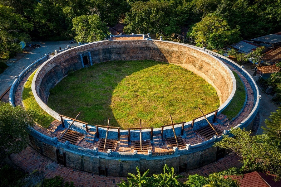 Ho Quyen - Voi Re Arena is a striking relic from the Nguyen Dynasty