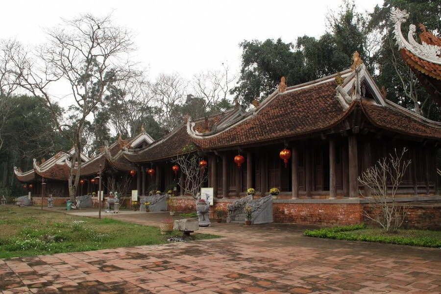 The temple is located behind the Main Palace