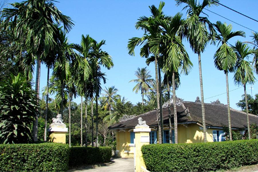 A traditional house in Vi Da Village