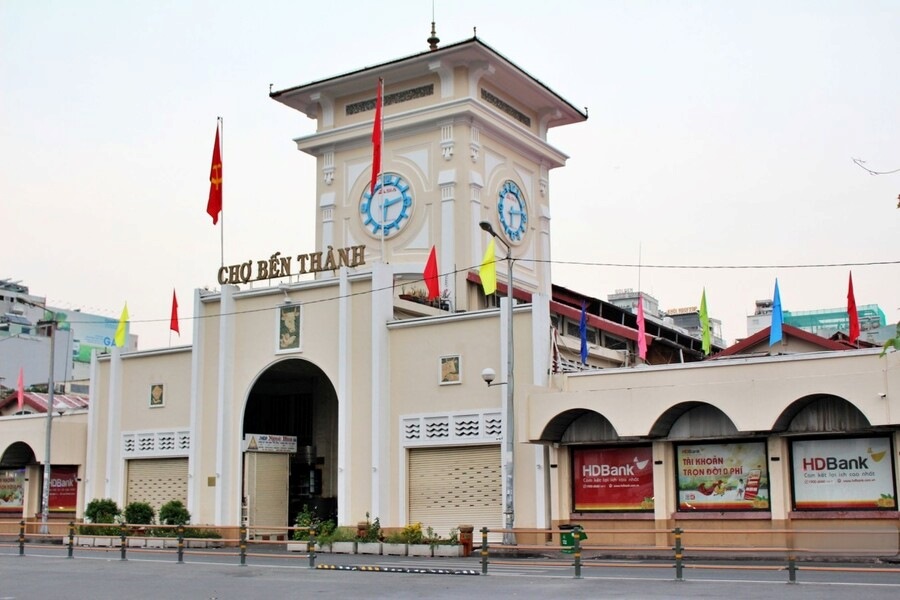 Ben Thanh Market is an iconic symbol of Ho Chi Minh City