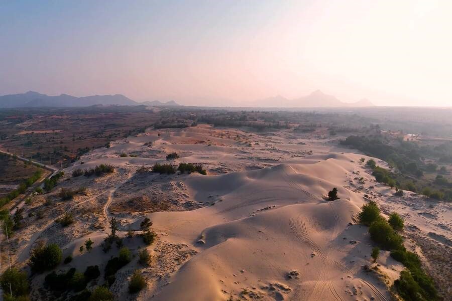 Nam Cuong white sand dunes