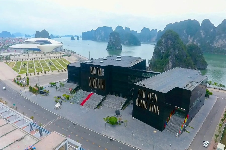 Panoramic view of Quang Ninh Museum