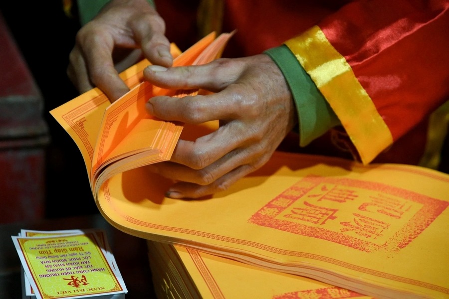 Tran Temple's Seal Amulets