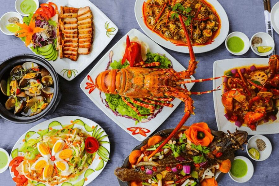Vietnamese seafood is cooked into countless enticing dishes