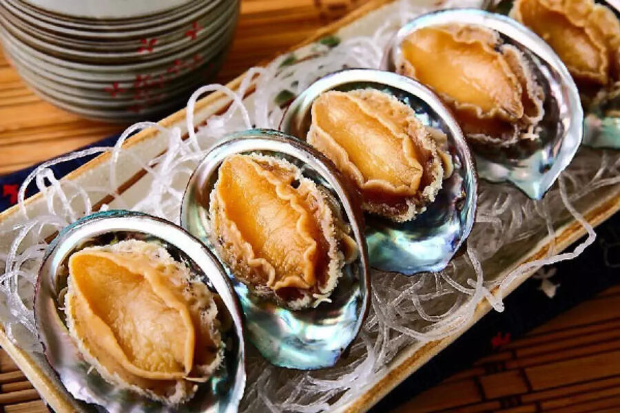 Abalone is associated with high-end cuisine