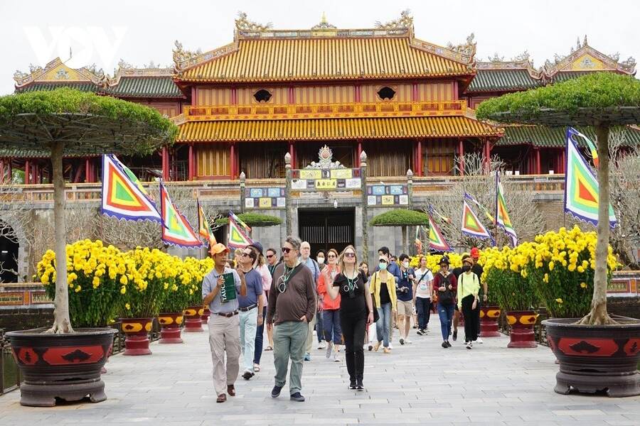 Spring weather in Hue is delightful 