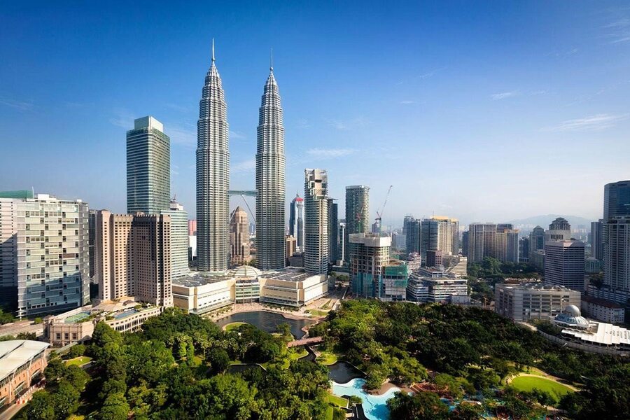 Petronas Twin Towers in Malaysia