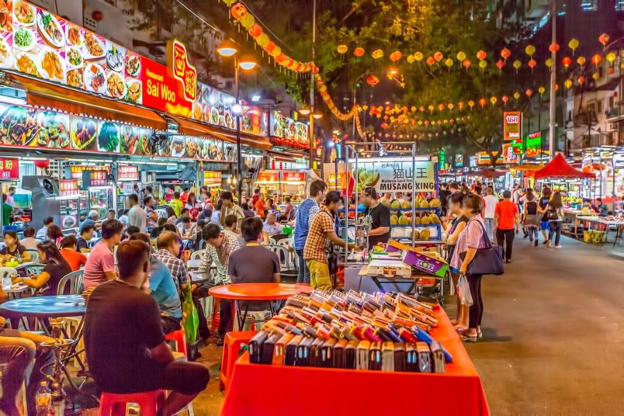 Bukit Bintang market Kuala Lumpur