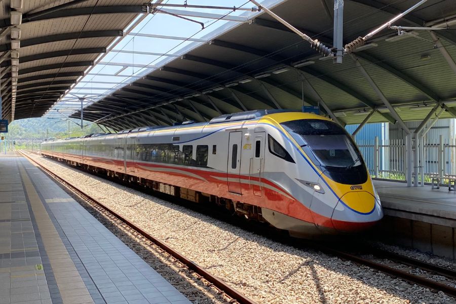 Malaysian Railways- KTM in Johor Bahru