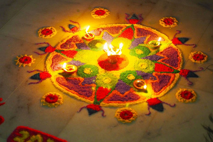 Festival of lights Deepavali 