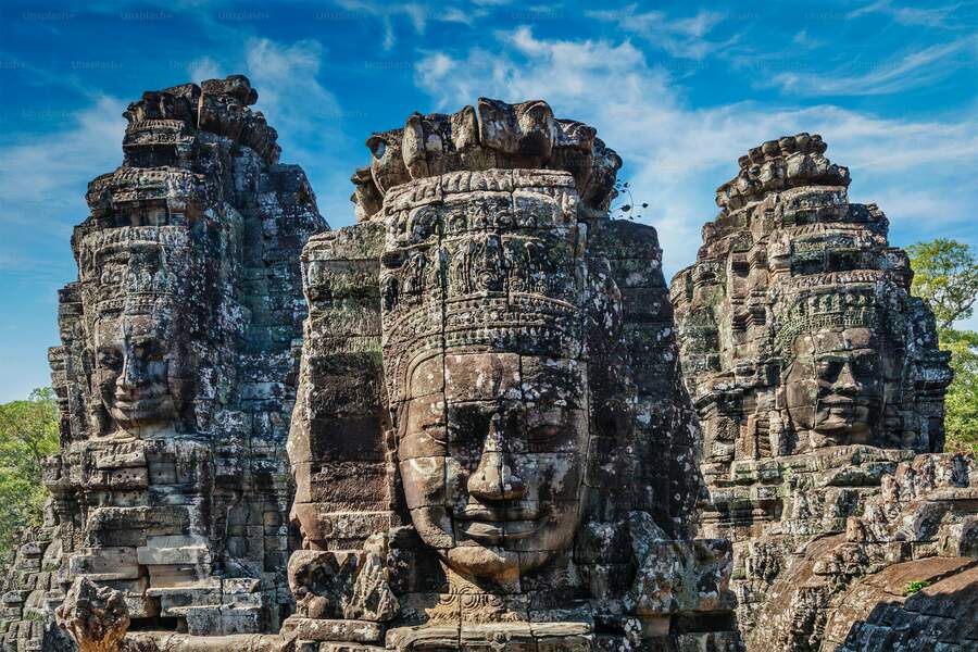 Siem Reap has the most famous landmarks in Cambodia. Photo: Unsplash