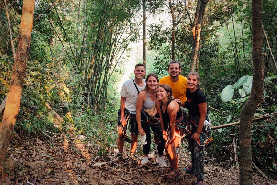 Explore the jungle on foot is the most fully way to see Bokeo. Photo: Longwayaroundtravel