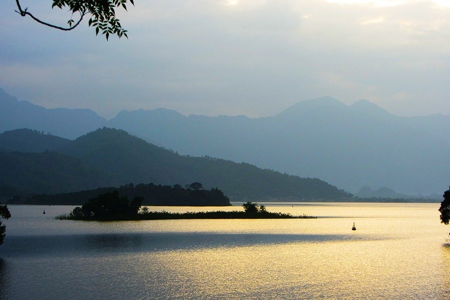 Nui Coc Lake – The most famous natural tourist attraction in Thai Nguyen. Photo: thainguyen