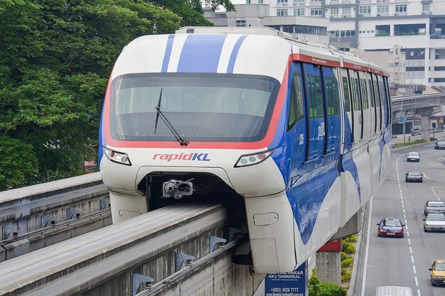 Monorail in Kuala Lumpur