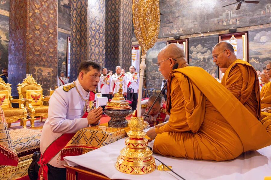 His Majesty often makes public appearances on major national holidays. Photo: Buddhism for World Peace