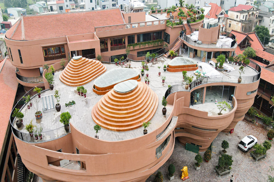 The view of the Ceramic Museum from above (Source: Kinh Te Moi Truong)