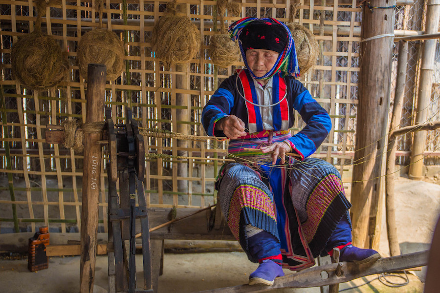 Fiber stripping to create thinness and softness from flax @quangninhonline