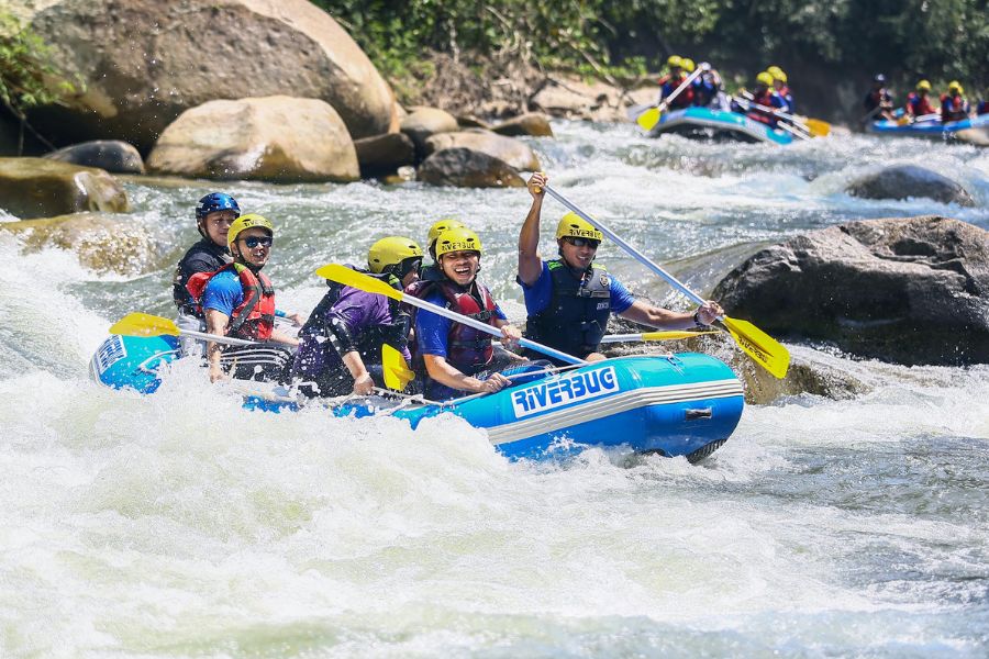 River rafting in Perak