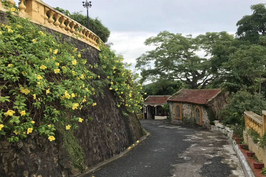 The ancient beauty of the trail leads to Bao Dai Villa (Source: Internet)