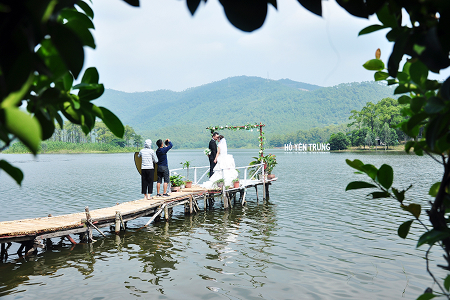 Many couples choose this place for their wedding photoshoot (Source: Internet)