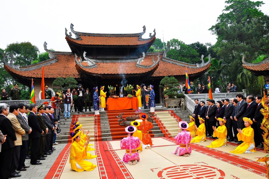 The main shrine of the temple 