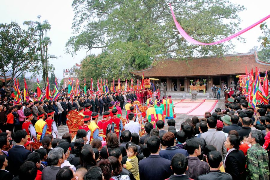 Festivals at the temple