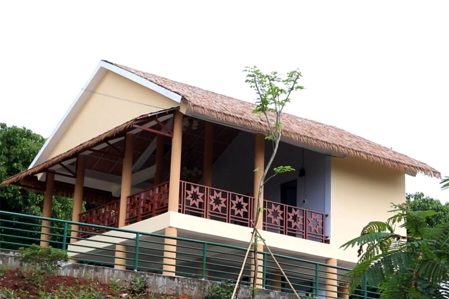 Fully equipped stilt-house-style homestays. Photo: Bu Dang District