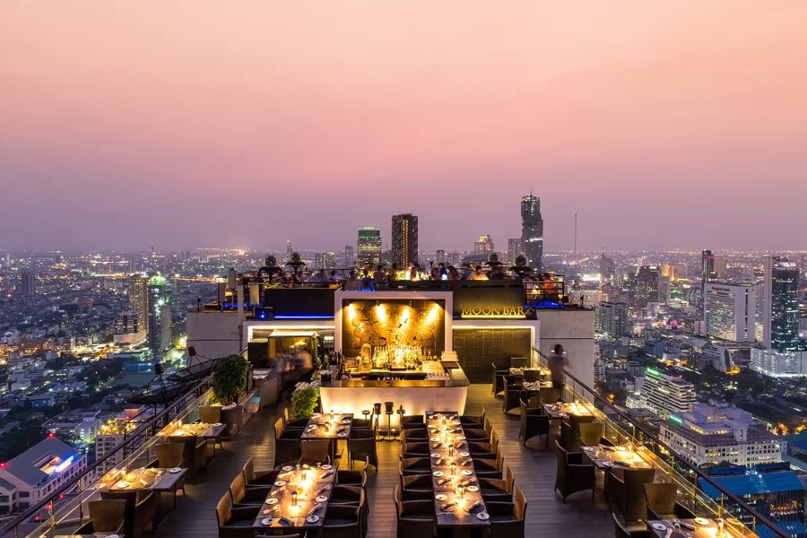 Sky bar in Bangkok