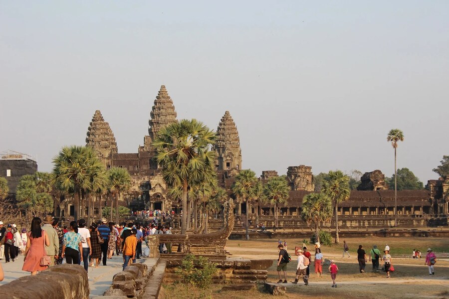 The tourism industry has achieved impressive numbers after recovering from COVID-19 pandemic. Photo: The Better Cambodia