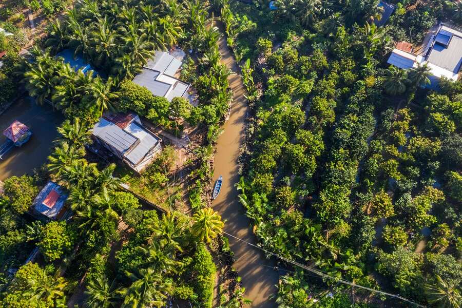 Con Phung looking from above. Photo: Vietnamtourism