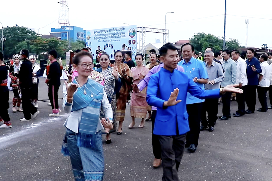 You can experience this traditional dance in various places across Laos (Source: Internet)