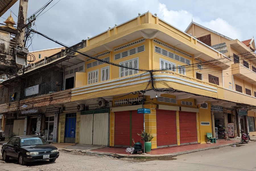 Old Colonial Buildings in Battambang