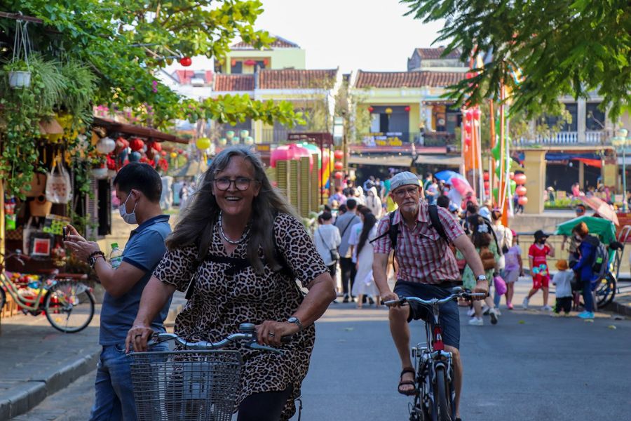 Hung Vuong Street in Hoi An