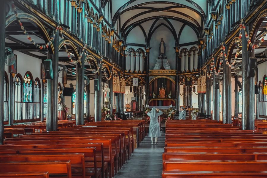 Visit the wooden Cathedral