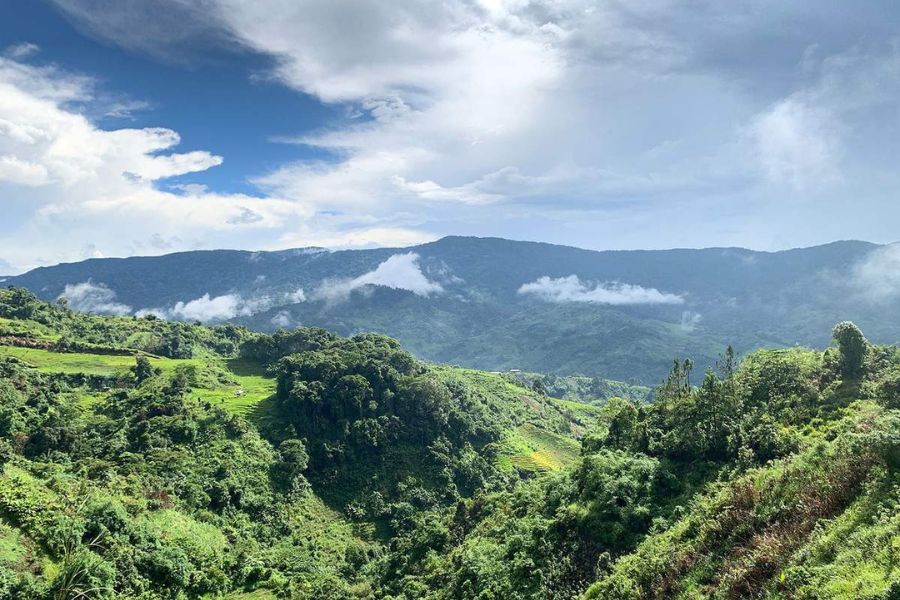View of Chu Mom Ray National Park from above