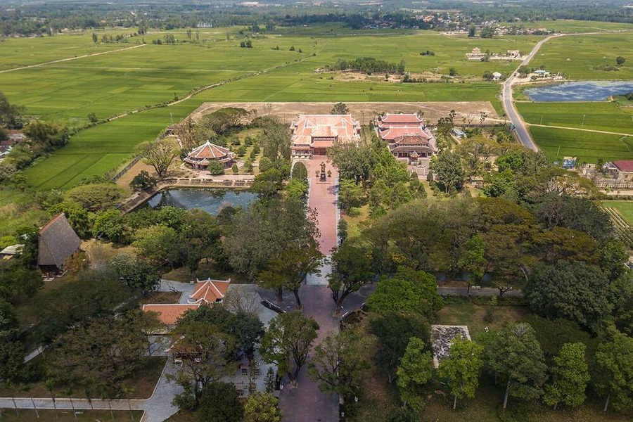 Quang Trung Museum is located in the countryside of Binh Dinh Province. Photo: XanhSM