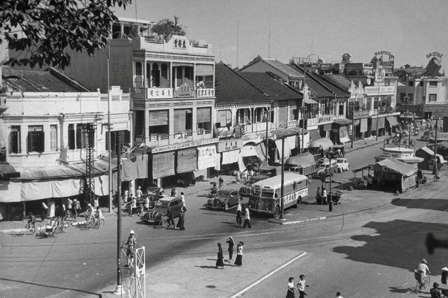 Cho Lon in the 20th century. Photo: Collective