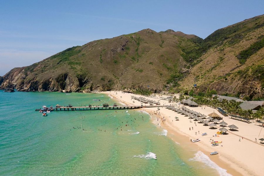 Location of Phuong Mai Sand Dunes