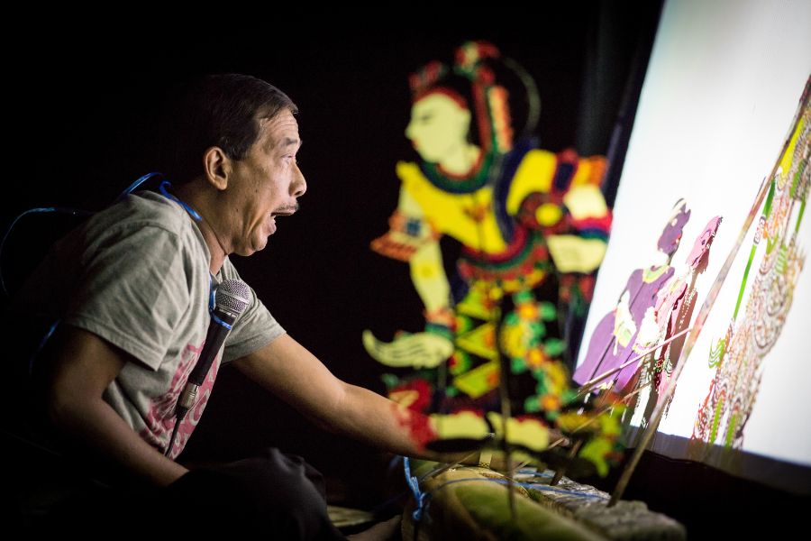 Wayang Kulit - shadow puppetry