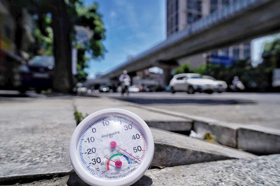 Summer days in Vietnam can reach record-breaking temperatures