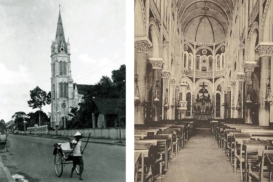 A photo of the church taken after its recent renovation, showing how it looks today