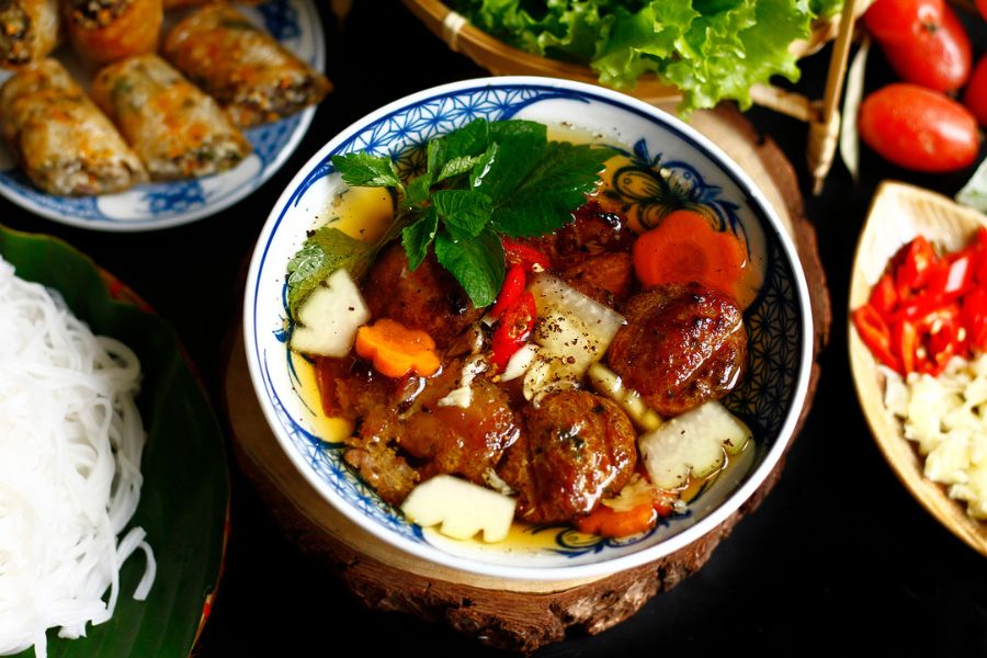 Bun Cha - Grilled Pork with Vermicelli&nbsp;