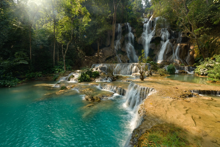 Laos is famous for its untouched natural landscapes