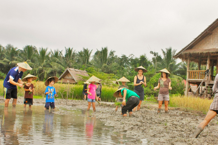 You'll feel like a child again, freely playing in the mud without a care