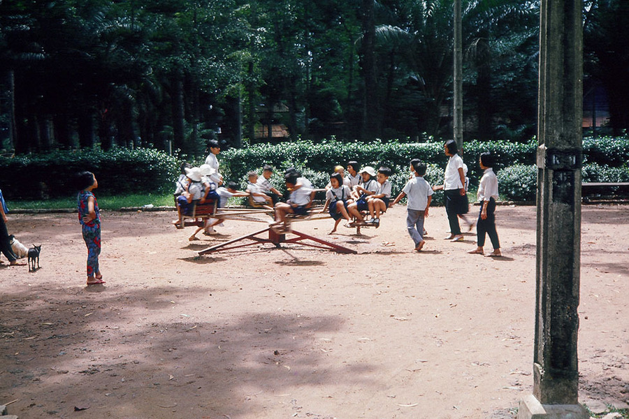 Tao Dan Park has been a recreational spot for generations of citizens