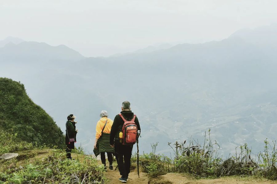 Trekking around Hau Thao Village