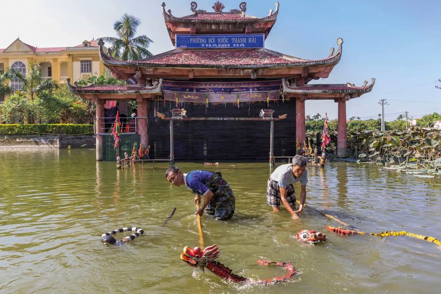Thanh Hai Water Puppet Village in Hai Phong