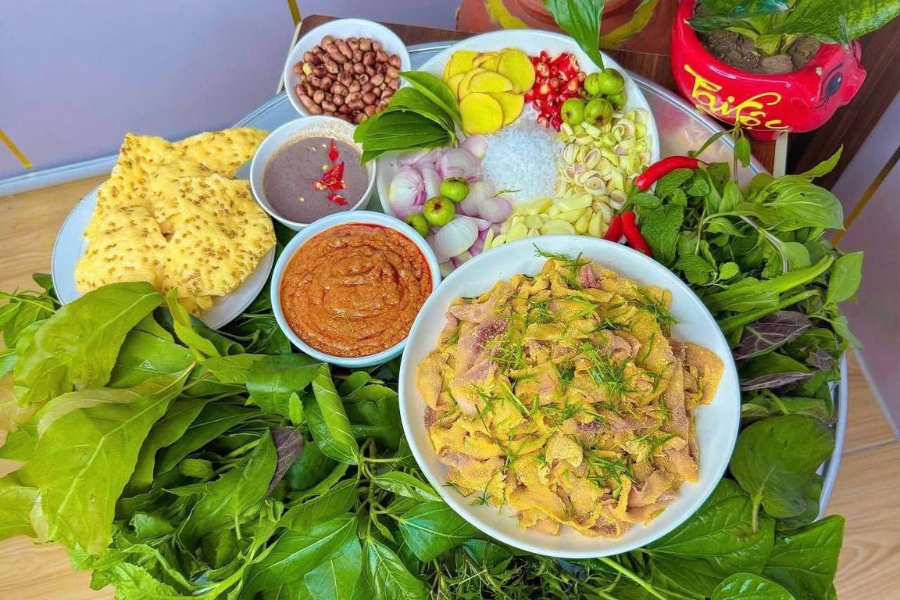 The fish salad will excite your taste buds with a burst of bold flavors