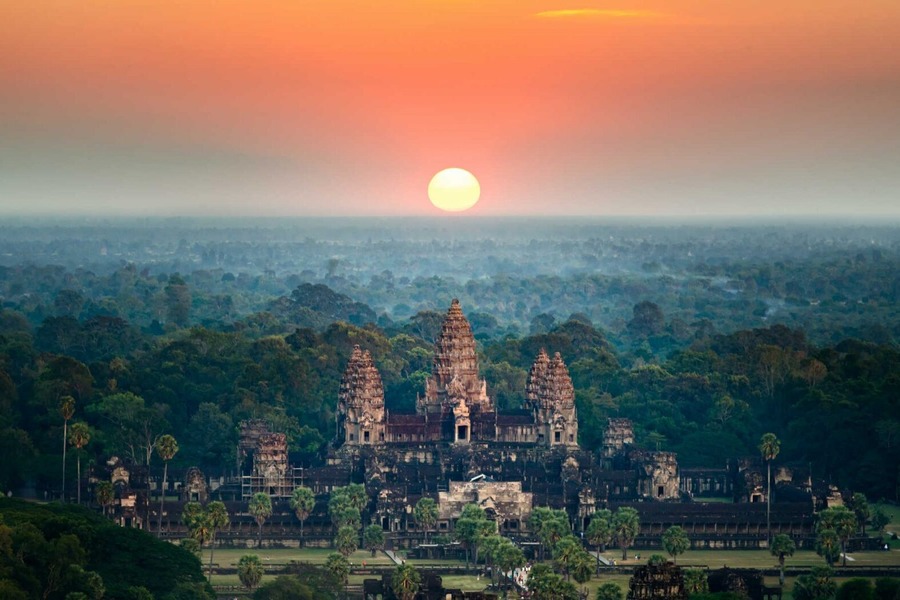 The sight everyone wants to witness when visiting Angkor Wat