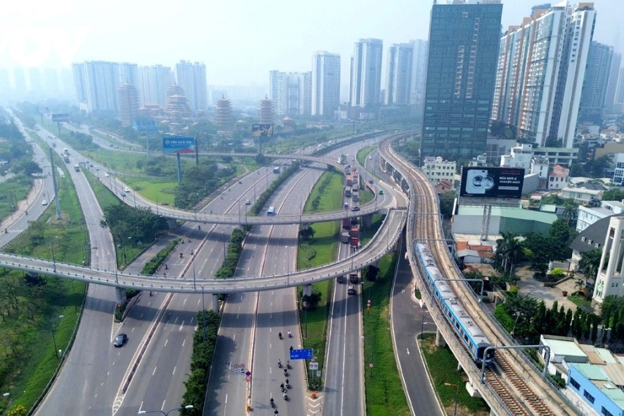 Saigon has a highly developed road transportation system